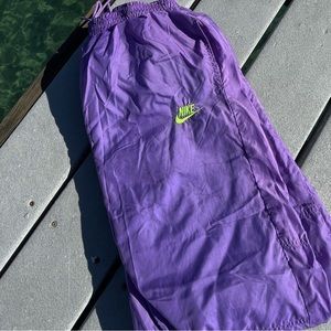 Purple Vintage Nike Joggers